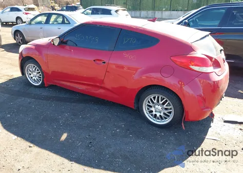2012 Hyundai Veloster Base W/Gray z USA, uszkodzony, nr VIN KMHTC6AD4CU027512